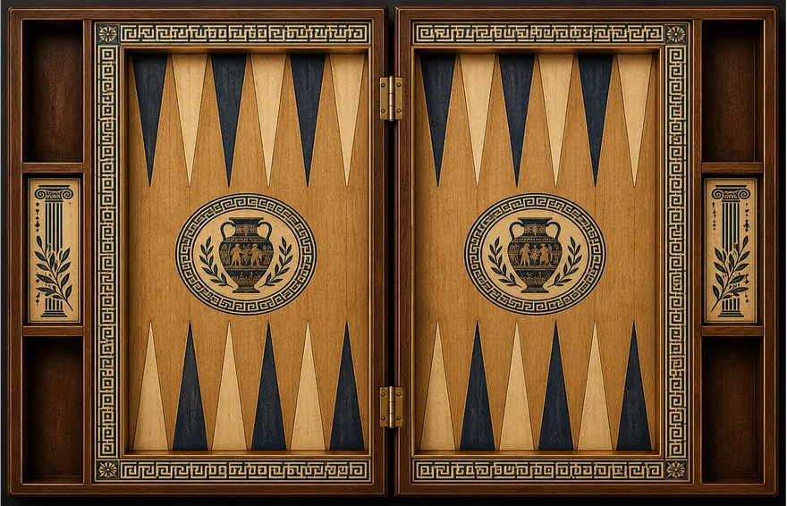 Greek board skin